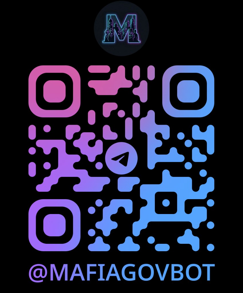 QR-код бота @MafiaGovBot